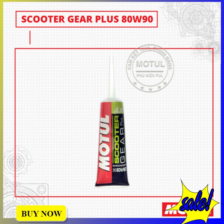 Combo nhớt xe tay ga Motul scooter le 4t 10w40 1l + nhớt hộp số