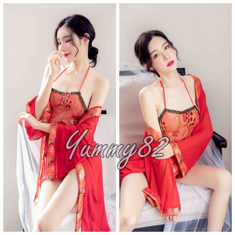 Set cosplay váy ngủ Cô Dâu Quý Phi Trung Hoa Cổ Đại sexy