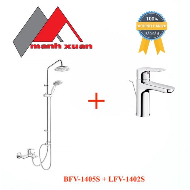 Combo trọn bộ INAX BFV-1405S + LFV-1402S