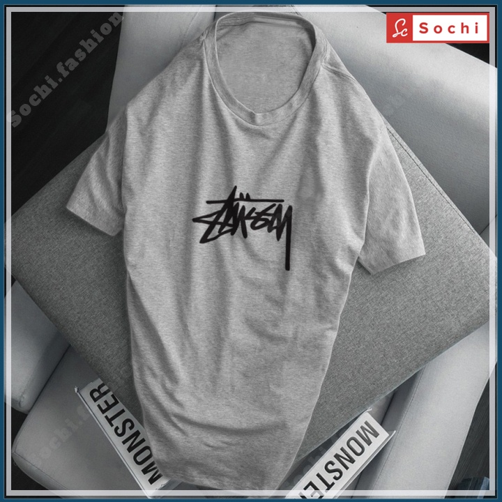 Áo thun cotton nam, áo thun nam tay ngắn cổ tròn, thời trang in hình trước ngực CZ.91