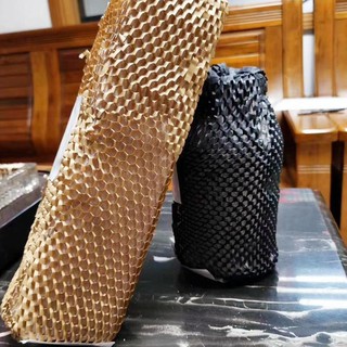 (5M) Giấy Bọc Bong Bóng Hình Tổ Ong Màu Đen 50cm HOMME Thân Thiện Với Môi Trường D621)