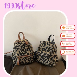 Balo nữ họa tiết vằn sexy ba lô mini xinh xắn 1999store_official