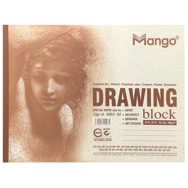 Tập Vẽ Mango A3 - Mango