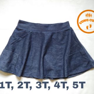 Chân váy kèm quần chip