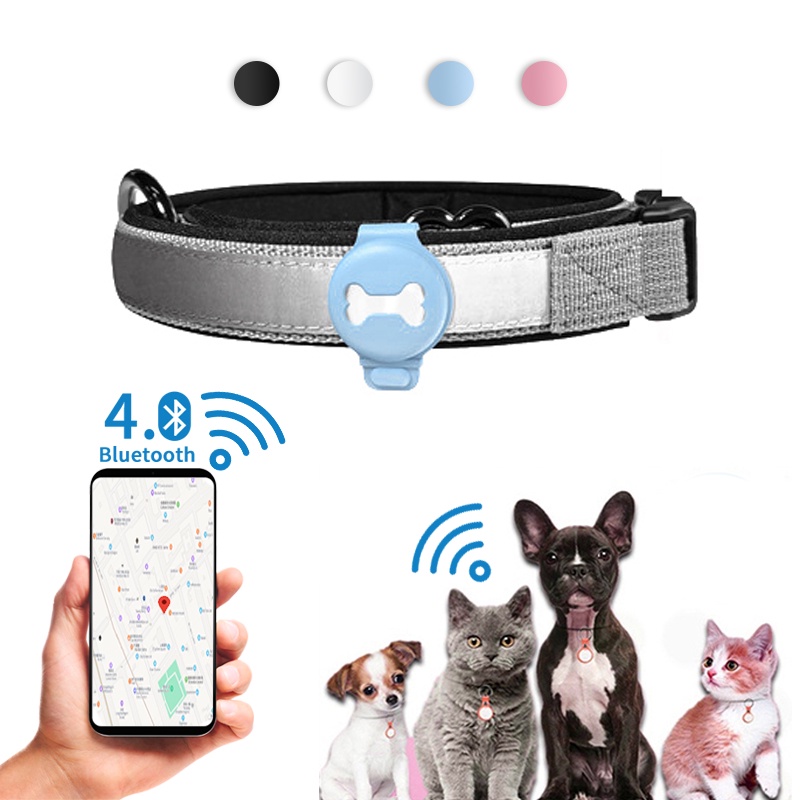 Thiết bị định vị GPS thông minh chống thất lạc cho vật nuôi với cổ áo chống lạc
