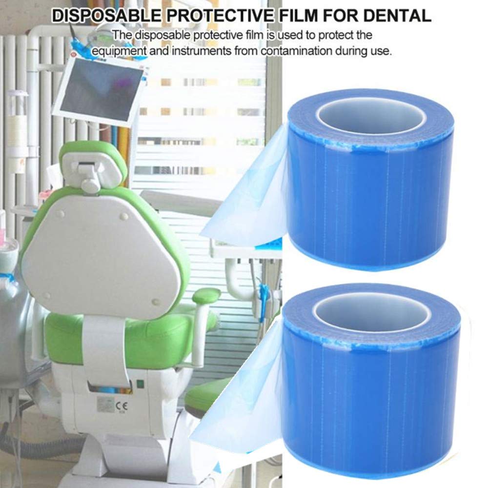 [Hàng mới về] Cuộn 1200 phim bảo vệ hàm răng trong suốt chuyên dụng cho nha khoa tiện lợi