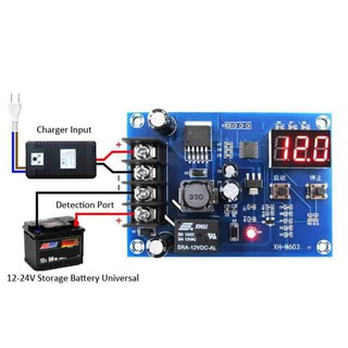 Mạch sạc ắc quy 12-24v tự ngắt