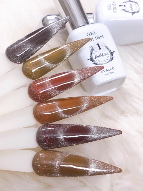 Top mắt mèo kim cương Gelpolish - LanChiNail