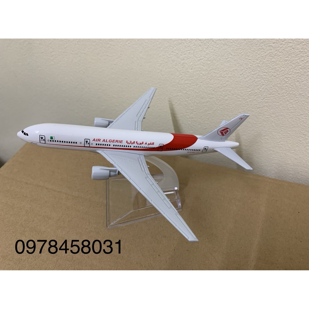 Mô hình máy bay ALGERIA AIR 16cm