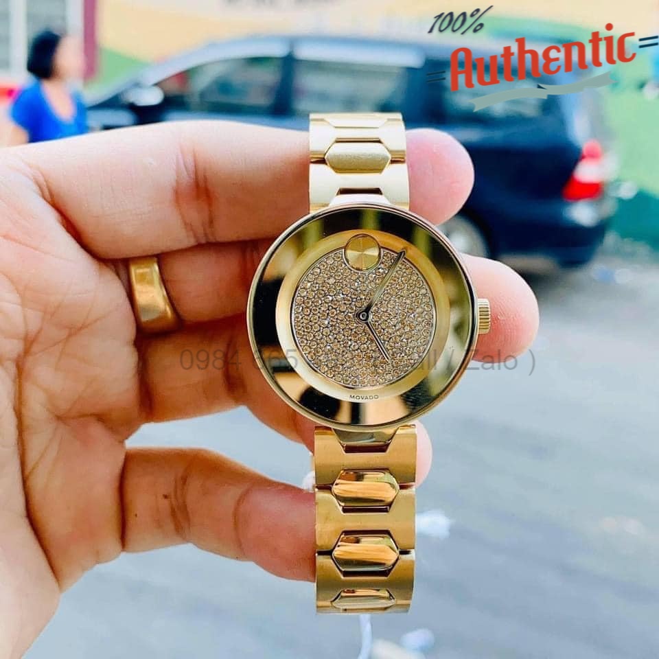 Đồng Hồ Nữ Movado Bold Pave Crystal 3600492