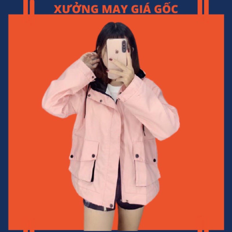 🎇𝐆𝐢𝐚́ 𝐒𝐢̉🎇 ABC Áo Khoác Kaki 2 Lớp 2 Túi Hộp Siu Hot #AKTT011 (Kèm Video, Hình Chụp Thật)