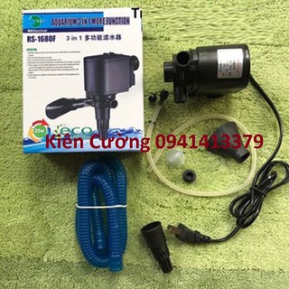 Máy bơm lọc nước hồ cá vs-1680f, máy lọc nước bể cá vipsun