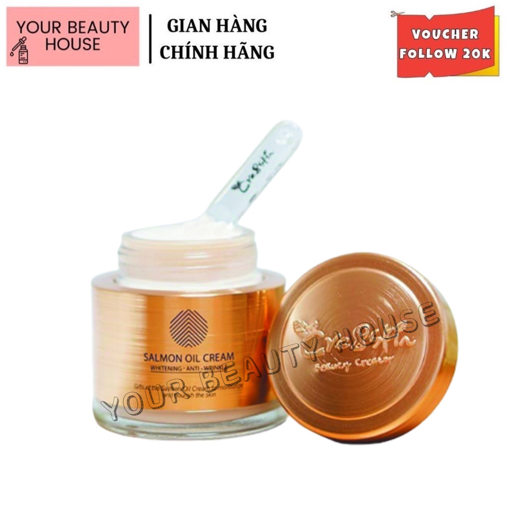 Kem Dưỡng Dầu Cá Hồi Cre8skin Salmon Oil Cream