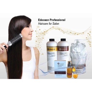 HẤP DẦU PHỤC HỒI TÓC SIÊU MƯỢT  COLLAGEN KERATIN EDOCEAN 1000ML