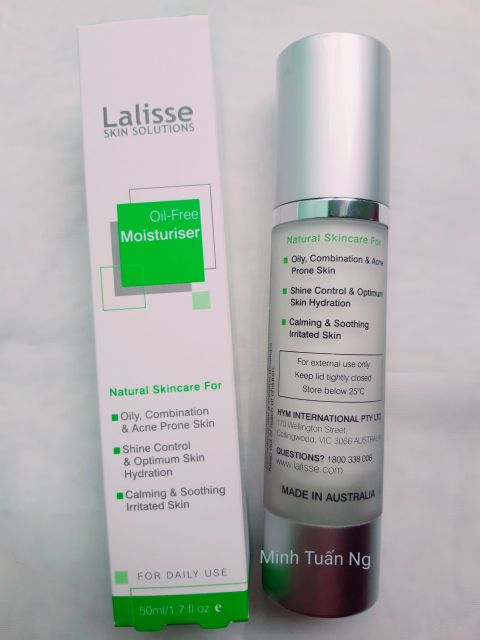 Kem Dưỡng Ẩm Lalisse Oil - Free Moisturiser 50ml