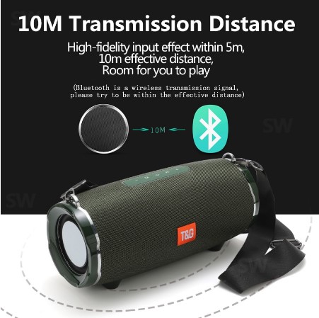 Loa bluetooth không dây tăng bass 50W TG-187 chất lượng cao