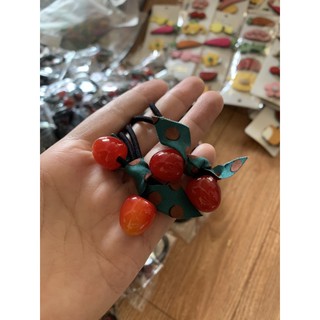 set 2 cột tóc trái cherry