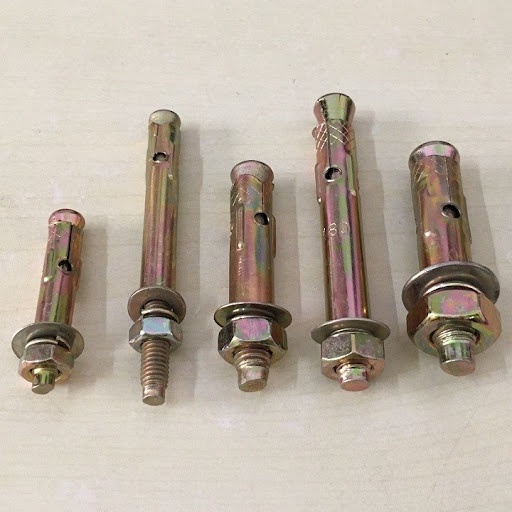 Tắc kê sắt – vít nở sắt đủ size 6mm, 8mm, 10mm, 12mm chiều dài 50mm, 60mm, 80mm, 100mm, 120mm