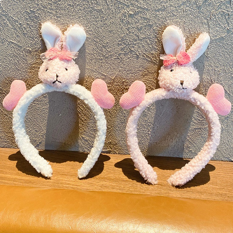 Băng Đô Nhung Lông Rửa Mặt Dễ Thương Xinh Xắn Dành Cho Bé Gái