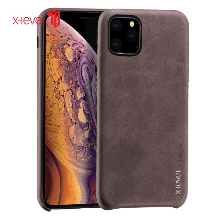 Ốp da X-Level phong cách vintage cho iPhone 11 iPhone 11 pro max iPhone X XS MAX XR