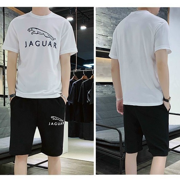 Đồ bộ nam nữ unisex mùa hè chất mè xịn co giãn 4 chiều thoáng mát (jaguar)