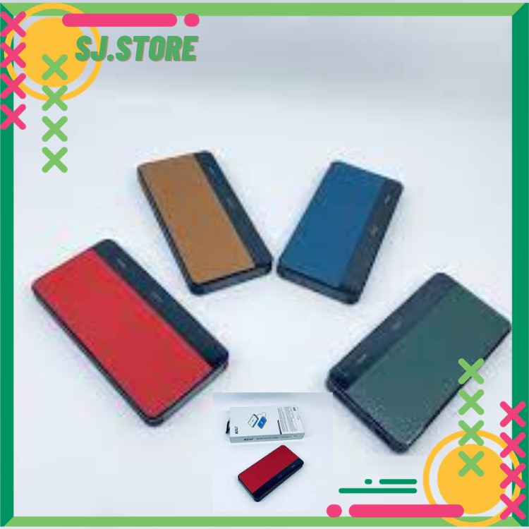 Sạc Dự Phòng, Pin Sạc Dự Phòng Keli Dung Lượng Chuẩn 10000mAh - Sạc Nhanh - Thiết Kế - Đẹp, Sang Trọng