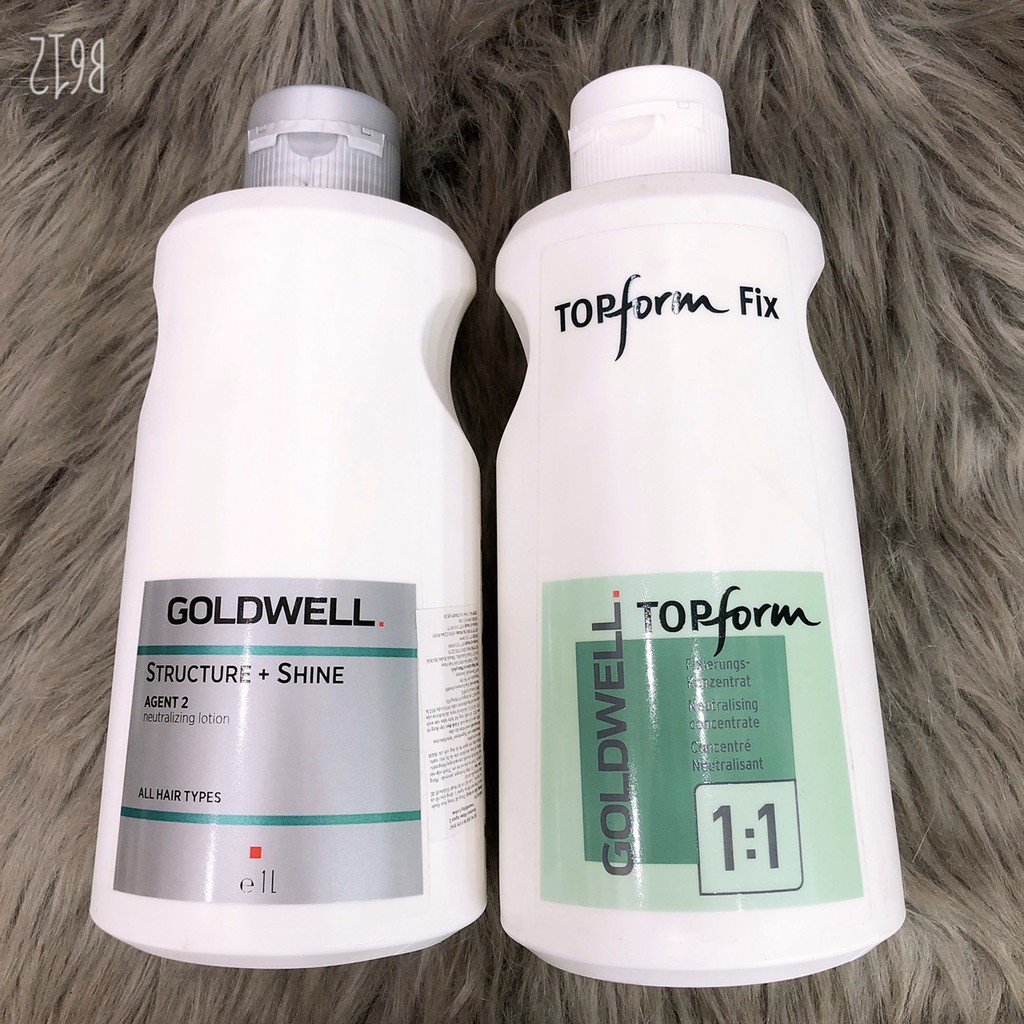 DẬP UỐN DINH DƯỠNG GOLDWELL LOTION và TOPFORM 1:1 1000ML( HÀNG CHÍNH HÃNG)