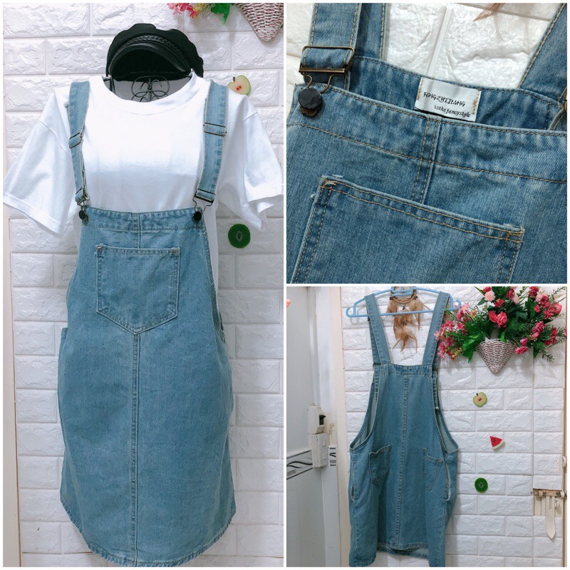 Yếm jean yếm bò thần thánh dưới 60 kg | BigBuy360 - bigbuy360.vn