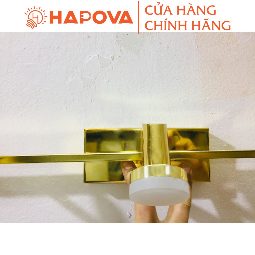 Đèn soi tranh, đèn chiếu tranh 5 quả mạ vàng HAPOVA OSILA 7412/5