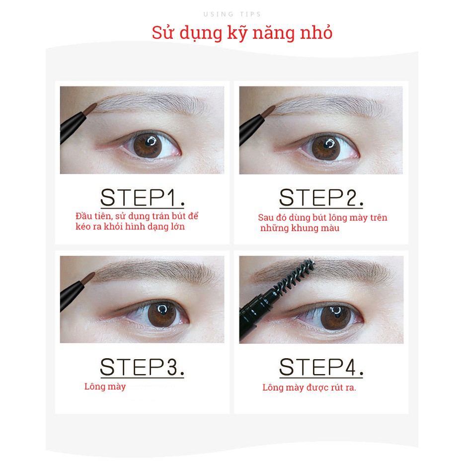 Chì Kẻ Chân Mày Scimeli Màu Sắc Quyến Rũ Siêu Mịn Không Thấm Nước Và Mồ Hôi Hai Đầu Làm Đẹp | BigBuy360 - bigbuy360.vn