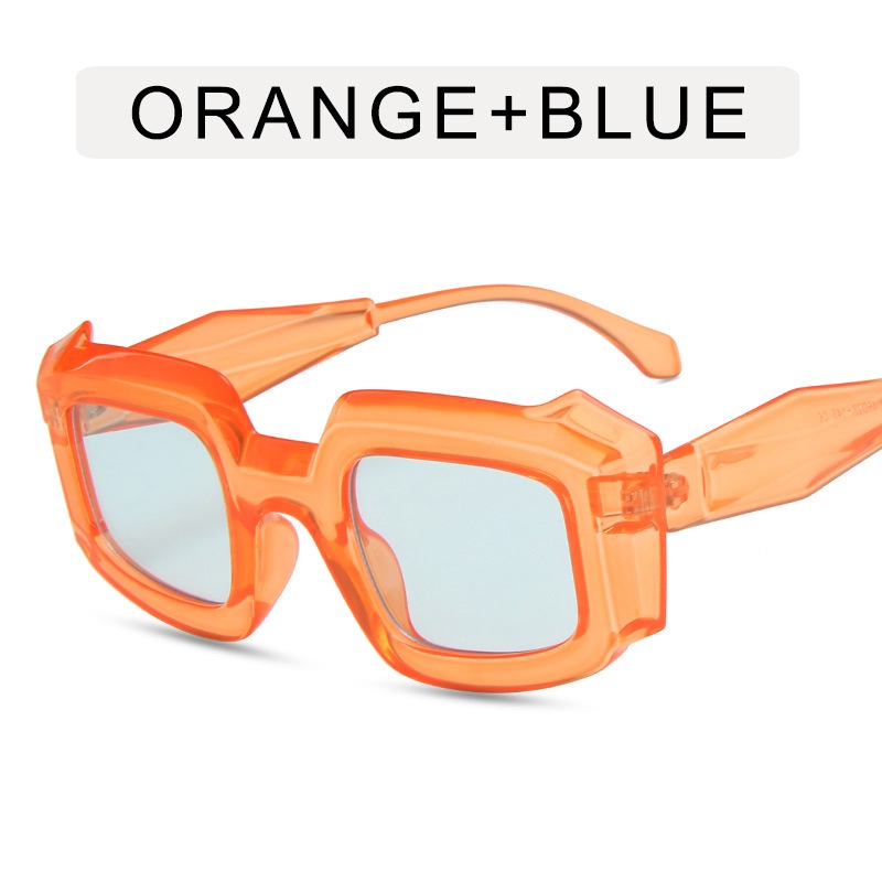 Kính Mát Gọng Nhỏ Màu Sắc Ngọt Ngào Thời Trang Phong Cách Phương Tây