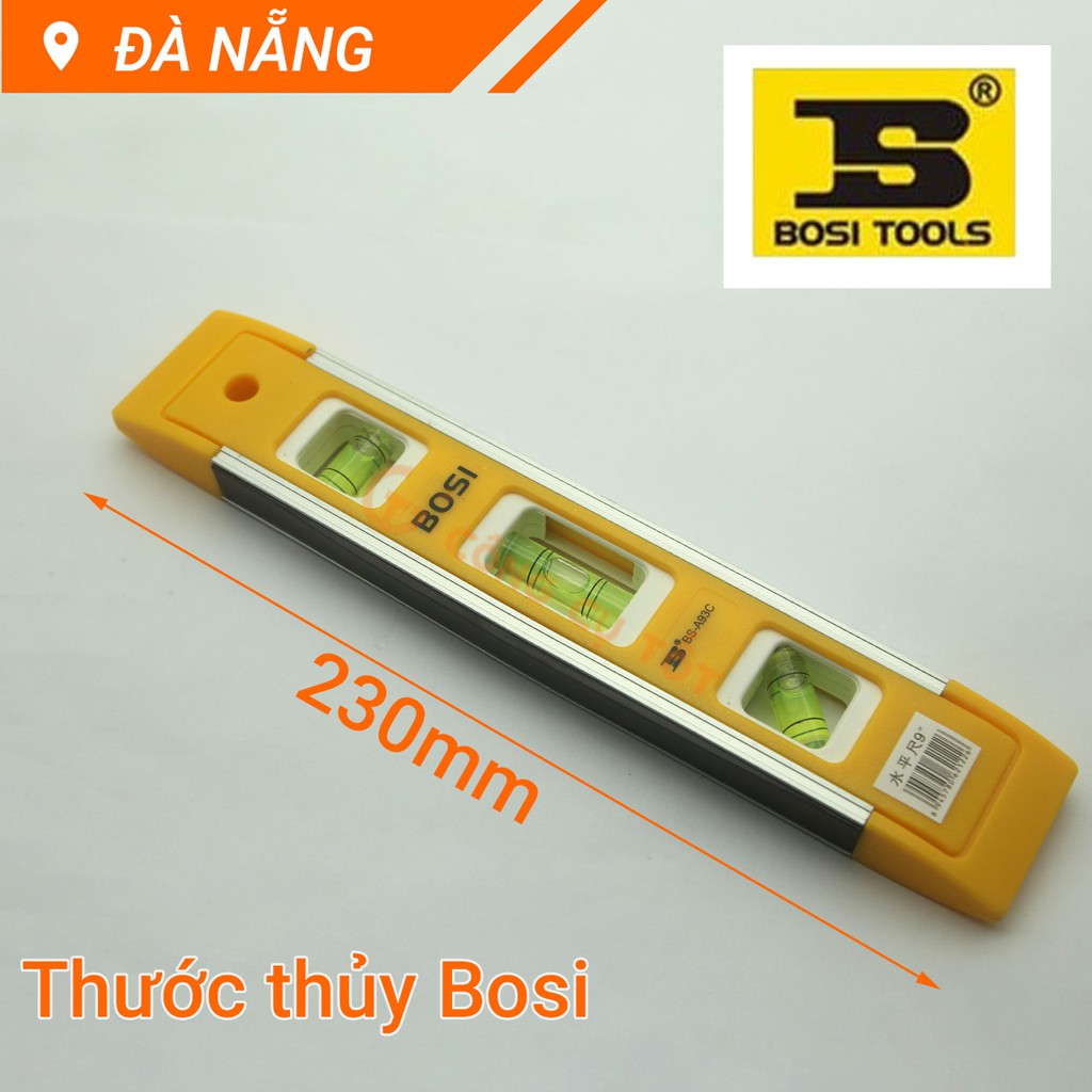 Thước thủy nivo từ 20cm Bosi