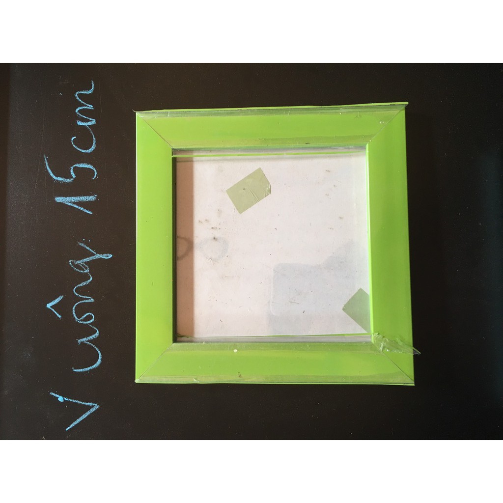 KHUNG ẢNH VUÔNG ĐỦ SIZE 15x15, 20x20,30x30cm, mặt mica dầy sáng bóng bảo hành gẫy vỡ