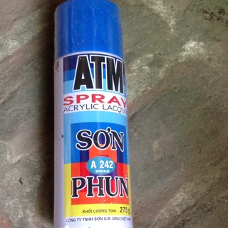 Sơn phun atm màu a242 river blue