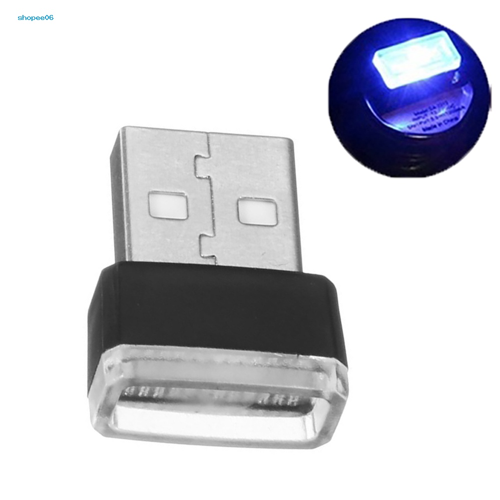 Đèn LED USB Mini Ánh Sáng Ban Đêm Trang Trí Nội Thất Xe Hơi / Notebook
