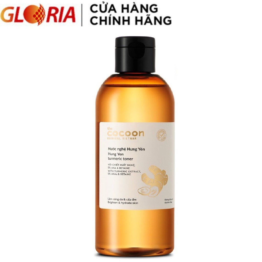 Bigsize - Nước Nghệ Hưng Yên (Toner) Cocoon Làm Sáng Da Và Cấp Ẩm 310ml