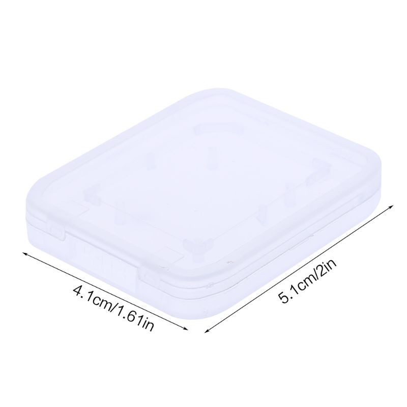 Set 10 Hộp Đựng Thẻ Nhớ Sd Sdhc Sdxc Trong Suốt Tiêu Chuẩn | BigBuy360 - bigbuy360.vn
