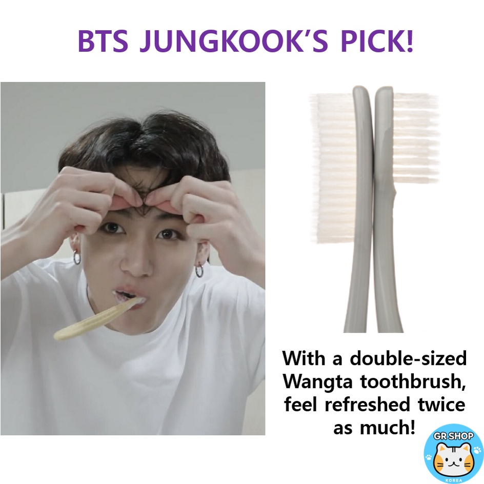 ✨BTS Jungkook's Pick / EVENT✨ Bộ Sưu Tập Bàn Chải Đánh Răng Size Lớn Của Kích Thước Lớn