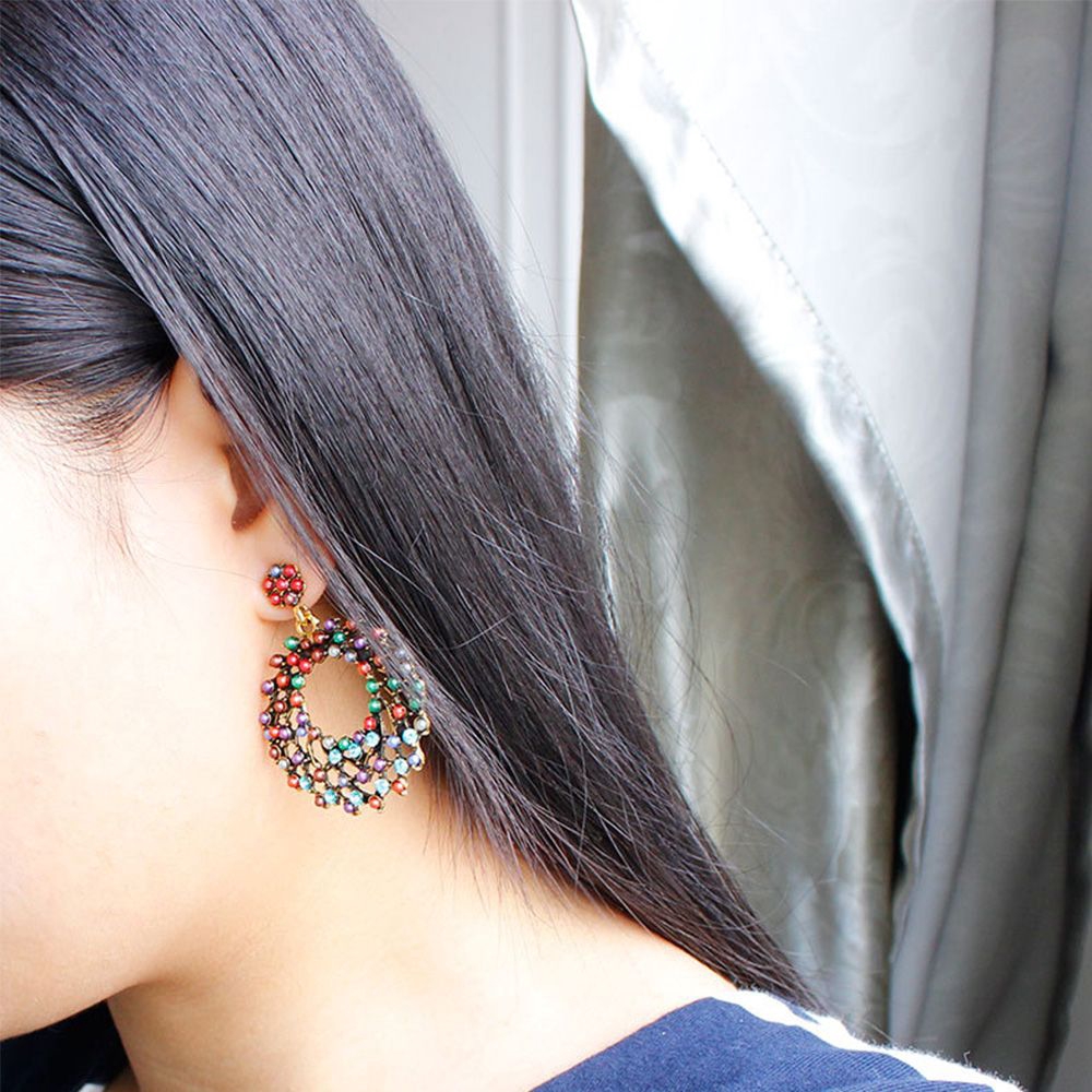 MXMUSTY Beads Colorful Boho|Vintage Earring