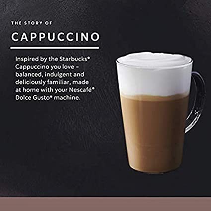 Viên nén cafe pha máy Cappuccino Starbucks 09/2022 | BigBuy360 - bigbuy360.vn