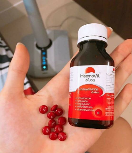 Hộp 100 viên HAEMOVIT Thái Lan