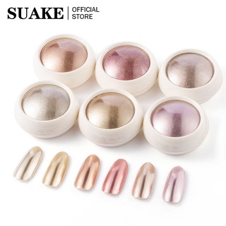 bột tráng gương SUAKE trang trí móng 10 màu