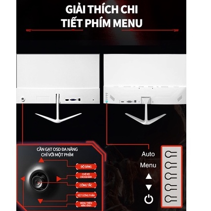 Bảo hành-Màn hình máy tính  24 inch Màn hình cong DC điều chỉnh tỉ lệ ánh sáng xanh, lọc ánh sáng xanh một cách hiệu | BigBuy360 - bigbuy360.vn