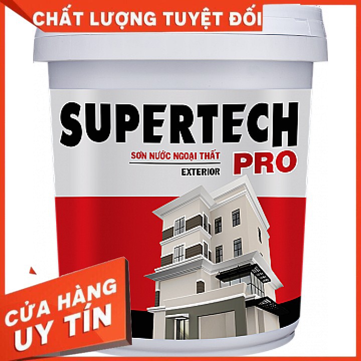 Sơn Nước Ngoại Thất [Xả Kho] Supertech Pro (Sơn Ngoại Thất)
