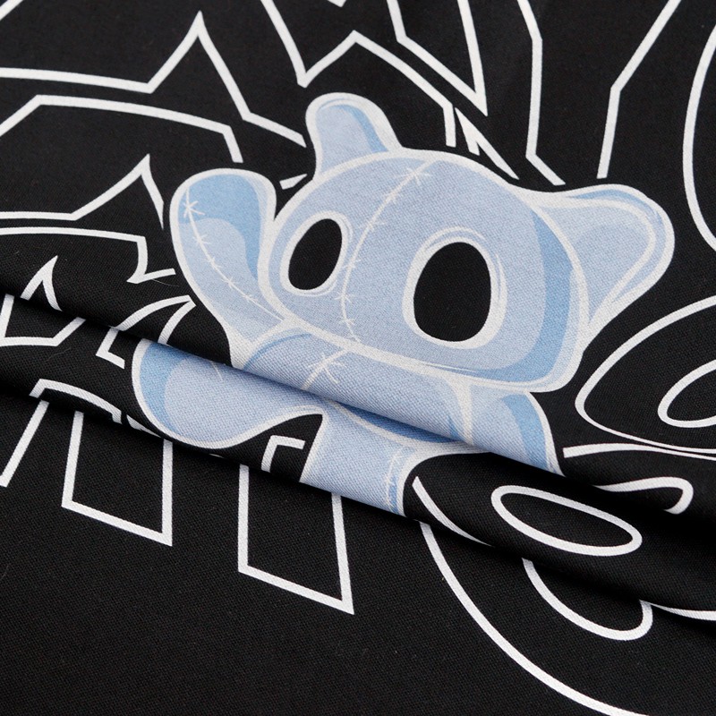 Áo Polo Nam MYO Vải Cotton In Hình Teddy Negative