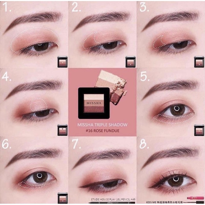 Phấn mắt Missha Triple Shadow #20