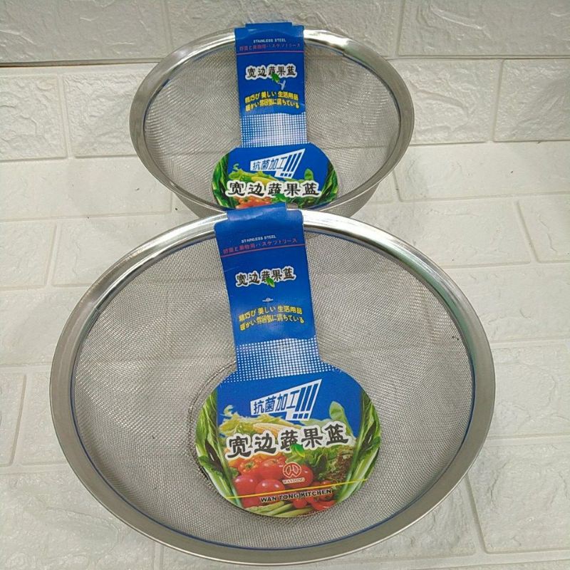 Rá inox viền 22cm,25cm