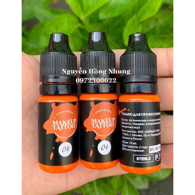 Mực Phun Xăm Makeup Chính Hãng Nga