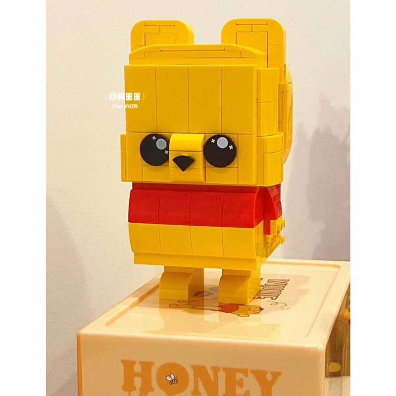 Đồ chơi xếp hình lắp ráp nhân vật hoạt hình thế giới bên trong chuột Mickey Donald Gấu Pooh