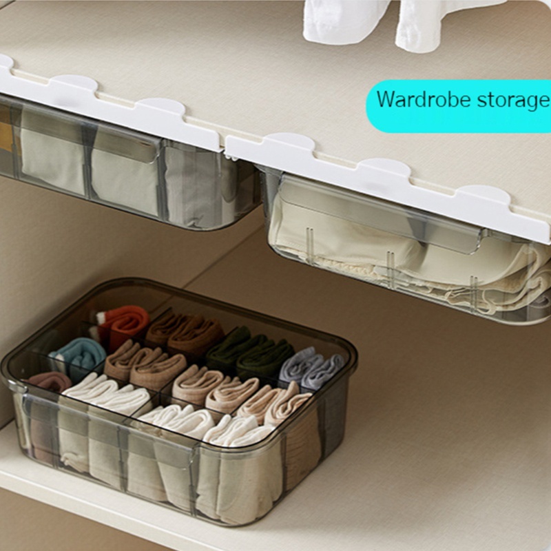 Hộp Đựng Quần Áo Chia Ngăn Tiện Lợi